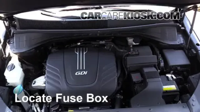2016 Kia Sorento LX 3.3L V6 Fusible (motor) Cambio